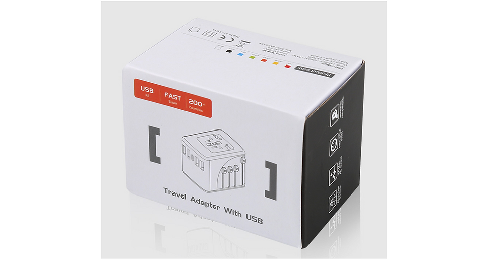 Thumbnail: Smart Universal Travel USB Adapter