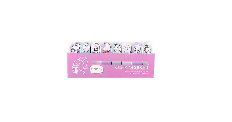 Thumbnail: Cute Five-Color Memo Paper Sticky Notes