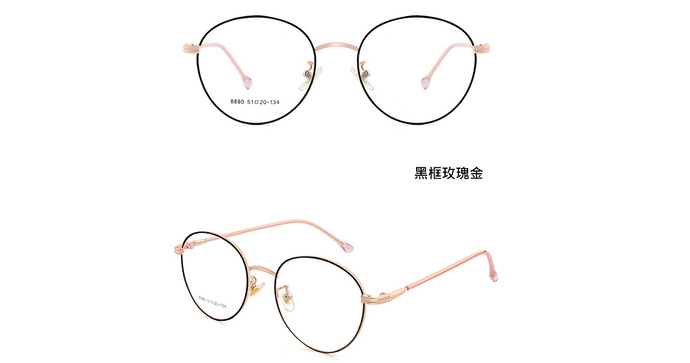 縮圖：簡一近視眼鏡框架光學框架
