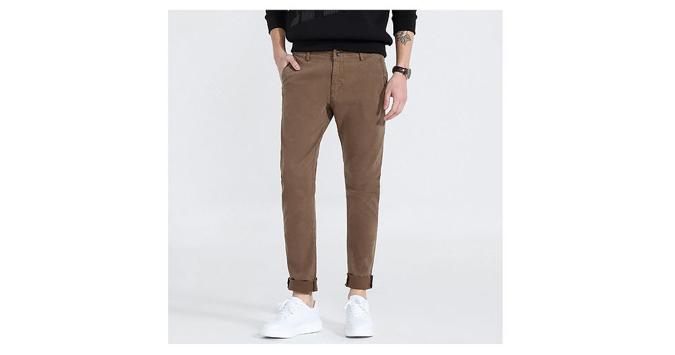 Thumbnail: Style Warmth Tone Regular Fit Pants