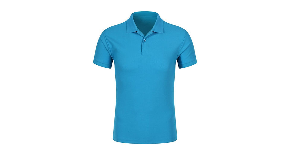 Thumbnail: Short Sleeve Basic Polo T-Shirt