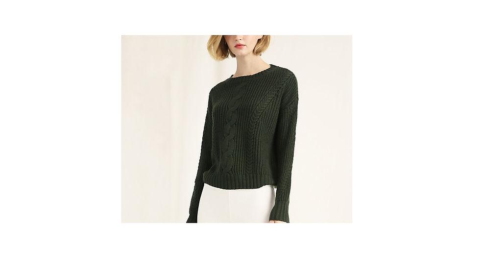 Thumbnail: Twisted Knit Sweater