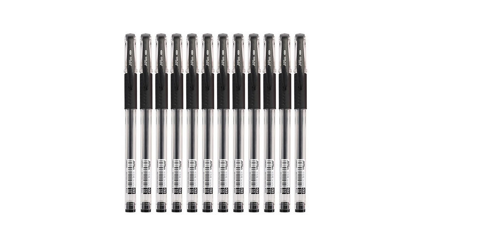 Thumbnail: 0.5mm Blue, Black And Red Classic Gel Pen