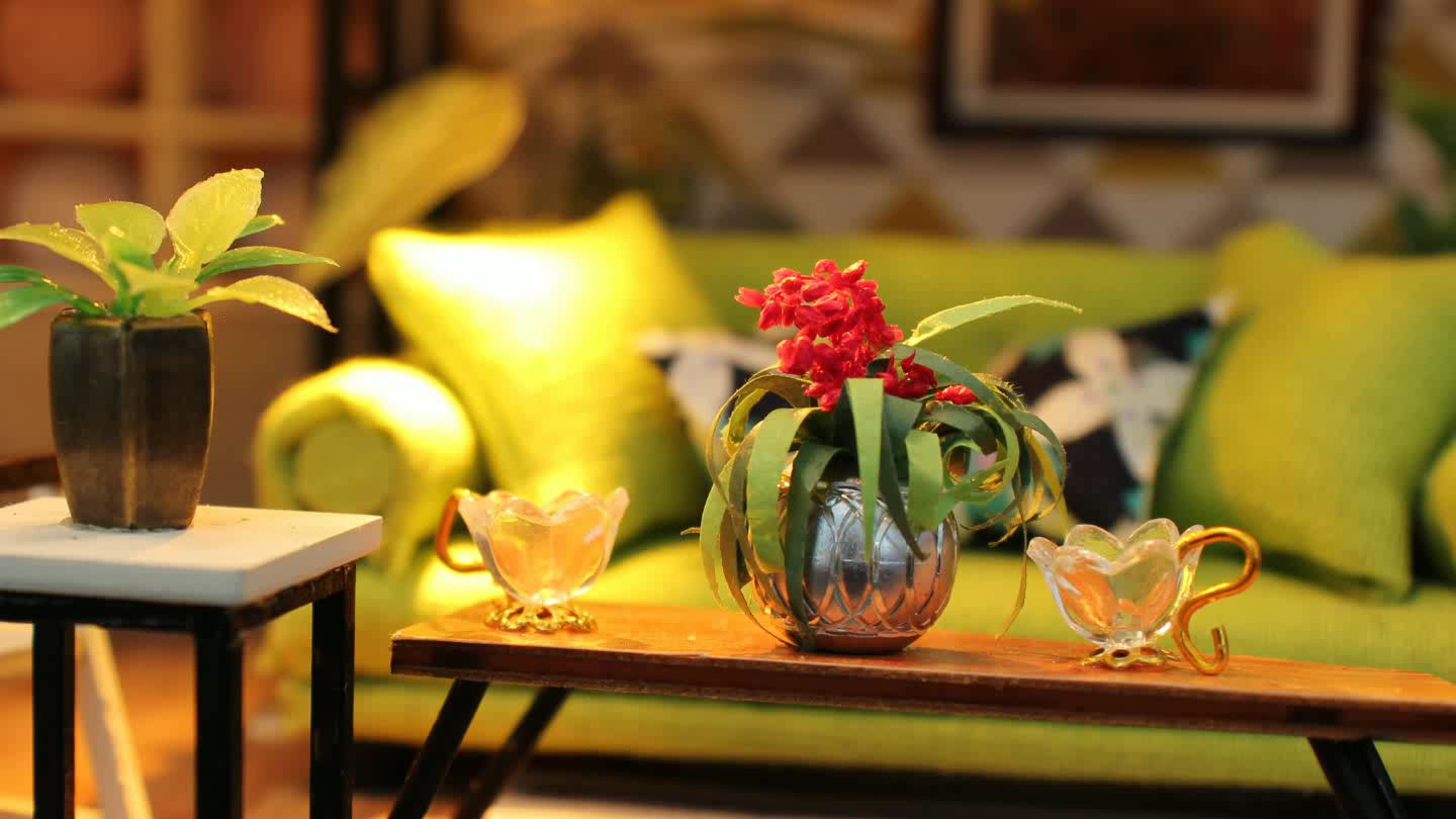 創美立體家之北國 益智diy手工音樂盒屋仔