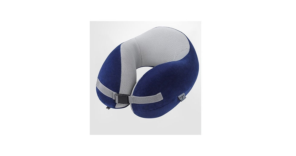 Thumbnail: SKY TRAVEL Comfort Memory Foam Travel Neck Pillow