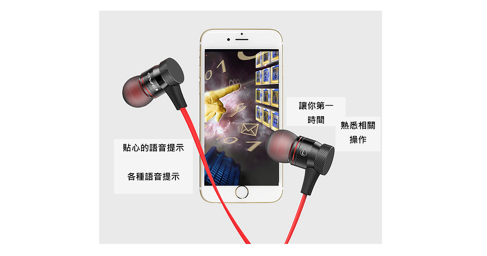 Thumbnail: AWB922BL Sports Bluetooth Earphones
