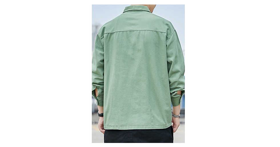 Thumbnail: Japanese Street Style Casual Shirt Jacket
