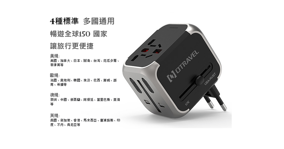 Thumbnail: Simple Good Universal Travel Adapter