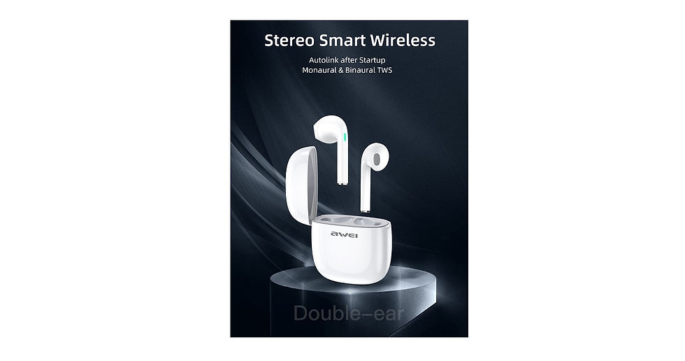 Thumbnail: T28W Refined Wireless Communicate Bluetooth Handsfree Earphones