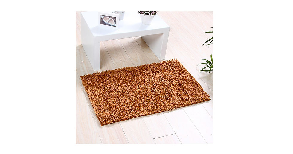 Thumbnail: Absorbent Chenille Kitchen Bathroom Non-Slip Mat