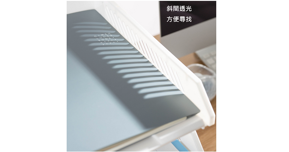 Thumbnail: Straight Three-Layer Document Shelf
