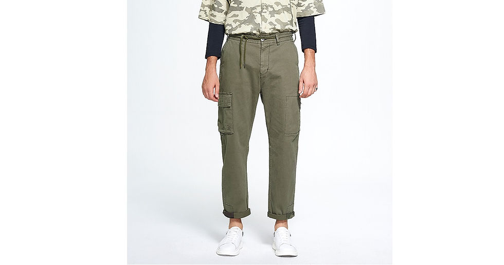 Thumbnail: Fashion Wide Leg Comfortable Cargo Pants