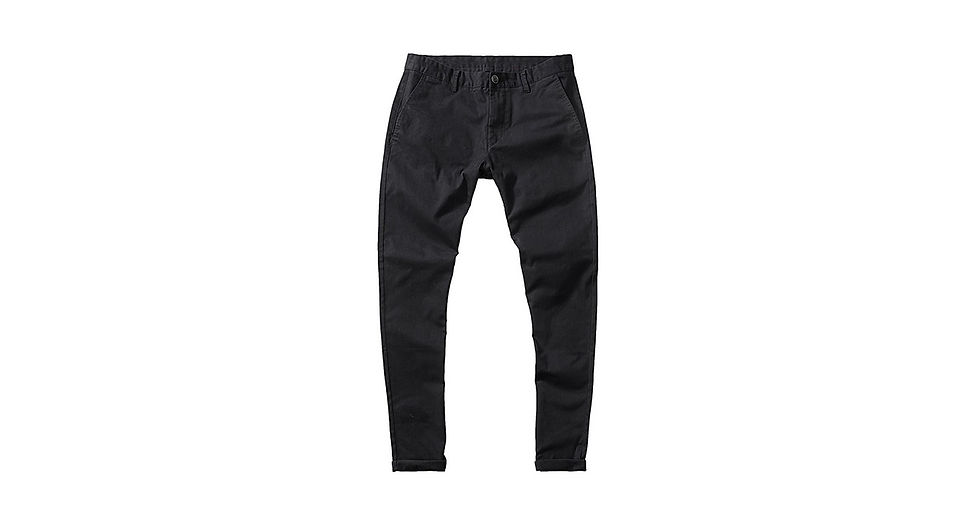 Thumbnail: Fashion Slim Fit Chinos Trousers