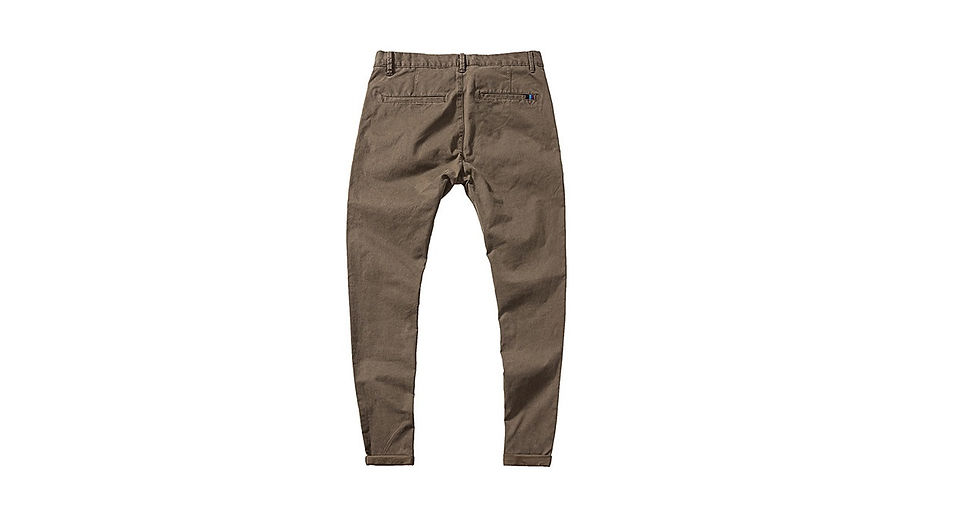 Thumbnail: Fashion Slim Fit Chinos Trousers