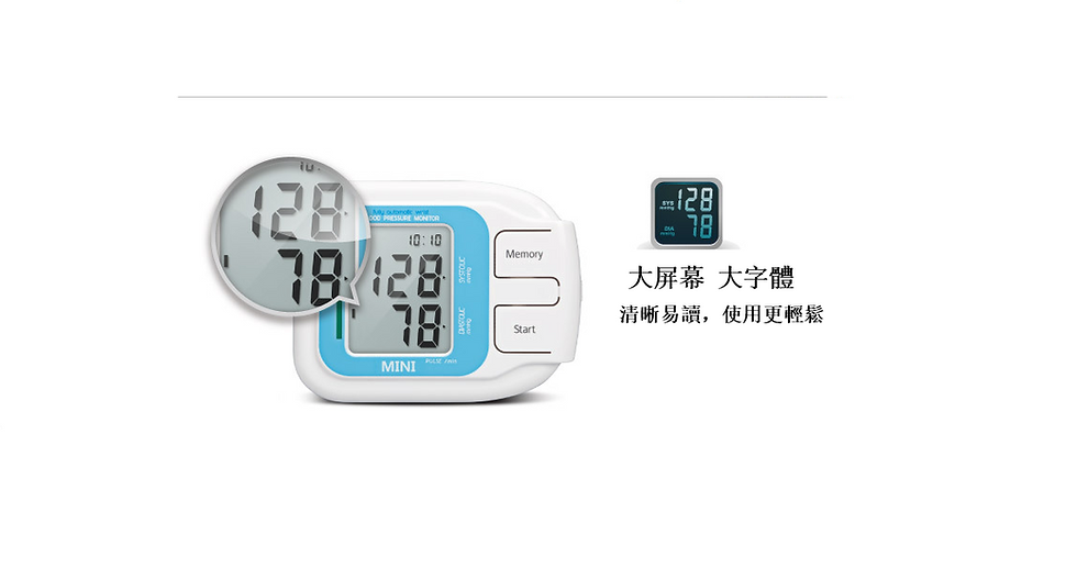 Thumbnail: Mini Blood Pressure Monitor