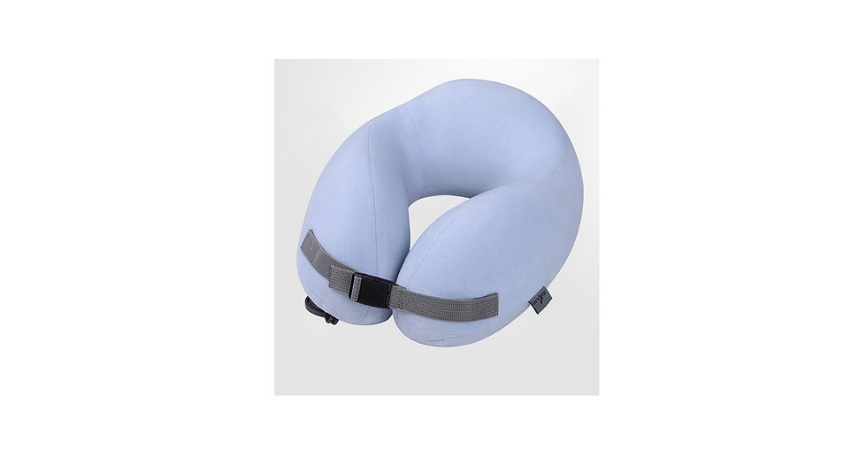 Thumbnail: SKY TRAVEL Comfort Memory Foam Travel Neck Pillow