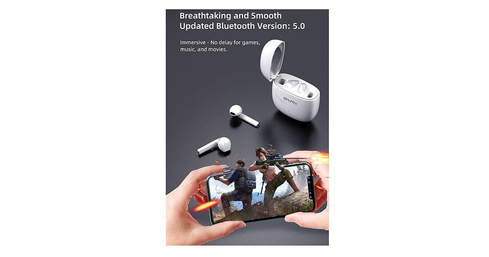 Thumbnail: T28W Refined Wireless Communicate Bluetooth Handsfree Earphones