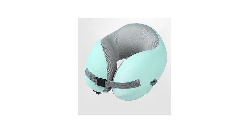 Thumbnail: SKY TRAVEL Comfort Memory Foam Travel Neck Pillow