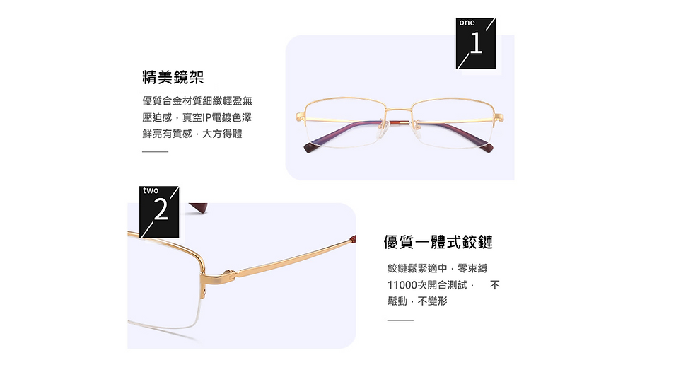 Thumbnail: Half Alloy Myopia Glasses Optical Frame