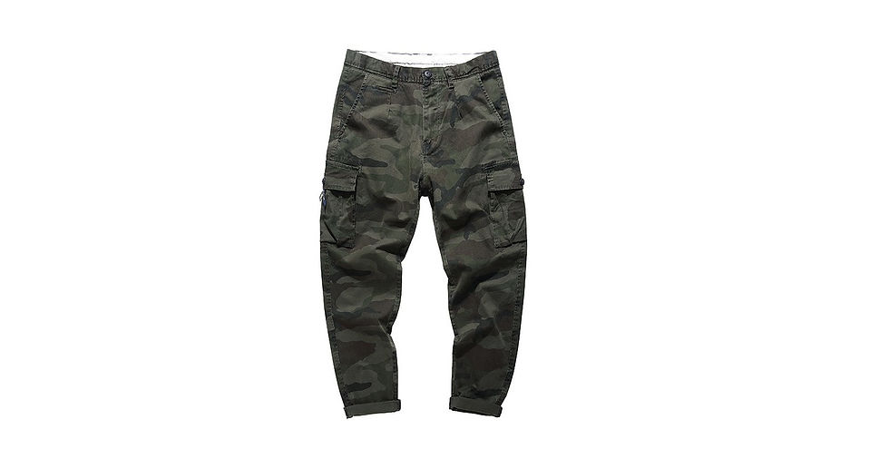 Thumbnail: Fashion Camo Print  Cargo Pants