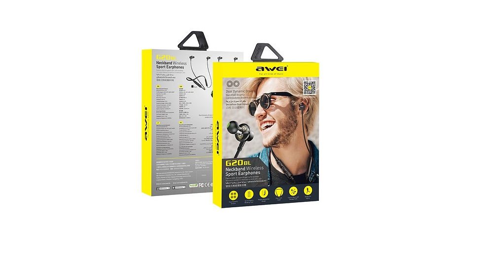 Thumbnail: G20BL Rear Mounted Sports Bluetooth Headset