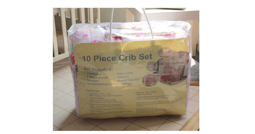 Thumbnail: A set of ten - Pink BB Bed Sets