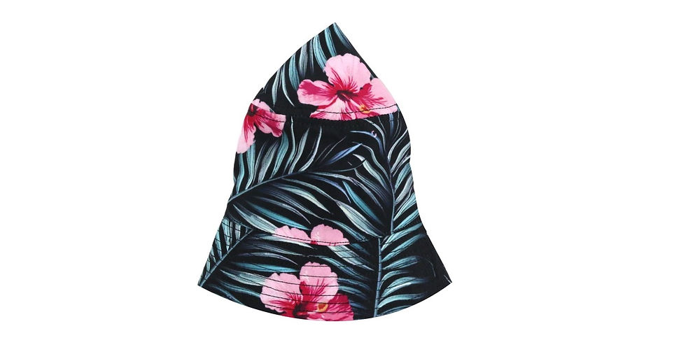 Thumbnail: Women's PINK-BLUE Orchid Bucket Hat