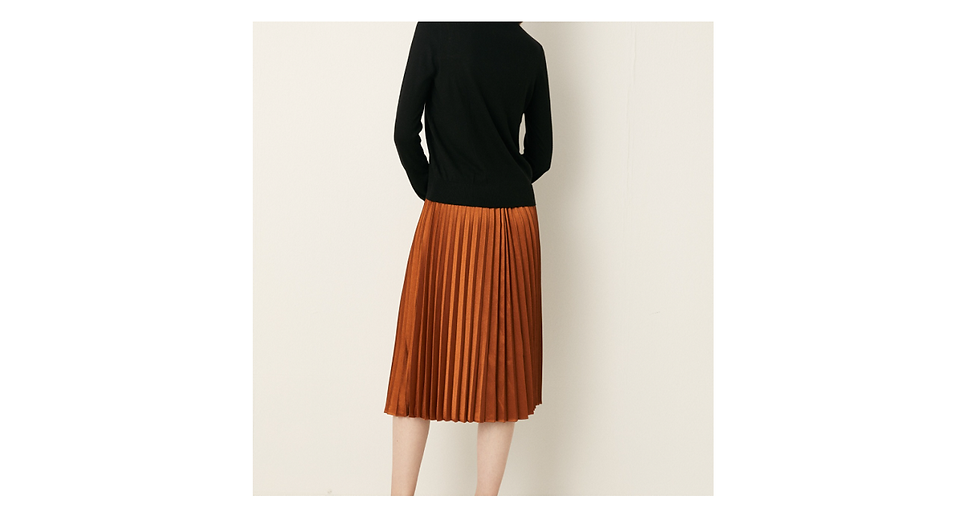 Thumbnail: Satin Pleated skirt