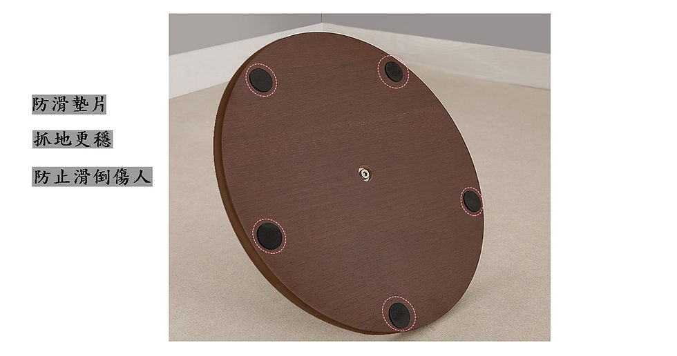 Thumbnail: European Style Natural Solid Wood Coat Rack