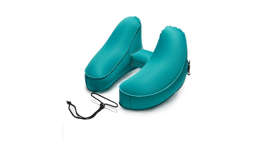 Thumbnail: SKY TRAVEL H Shape Micro-velvet Inflatable Travel Pillow