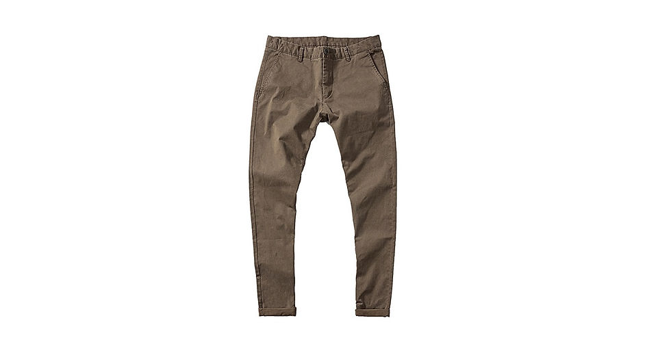 Thumbnail: Fashion Slim Fit Chinos Trousers