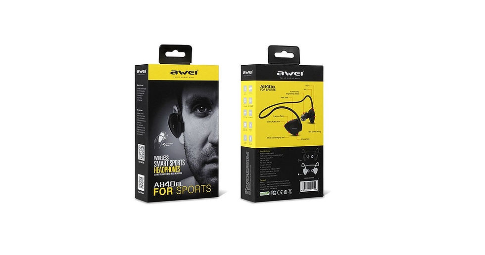 Thumbnail: A840BL Rear-Mounted Sports Smart Bluetooth Headset