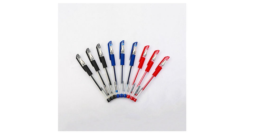 Thumbnail: 0.5mm Blue, Black And Red Classic Gel Pen