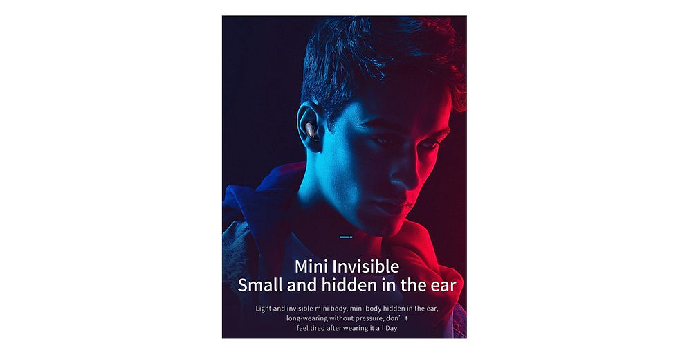 Thumbnail: T16 Wireless Bluetooth Handsfree Earbuds VB