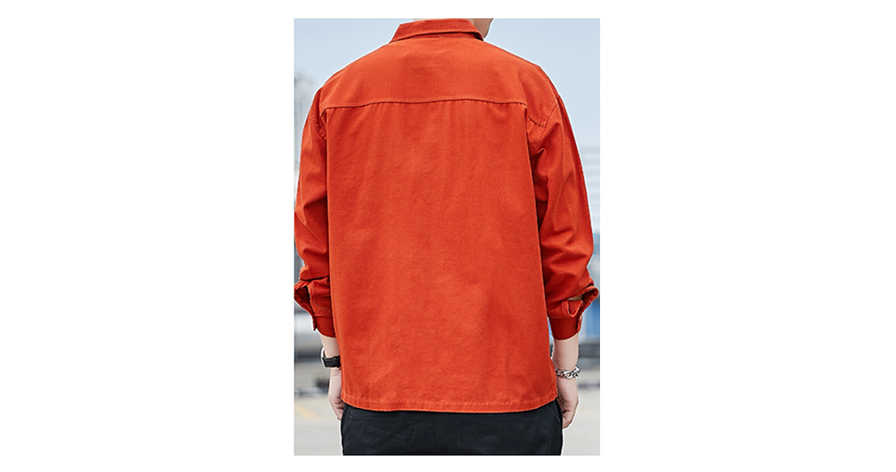 Thumbnail: Japanese Street Style Casual Shirt Jacket