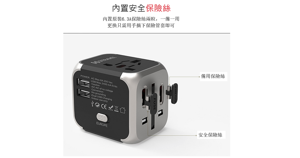 Thumbnail: Simple Good Universal Travel Adapter