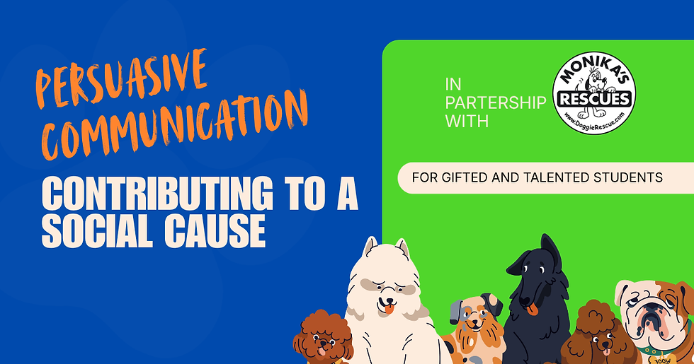 Persuasive Communication - Contributing to a Social Cause