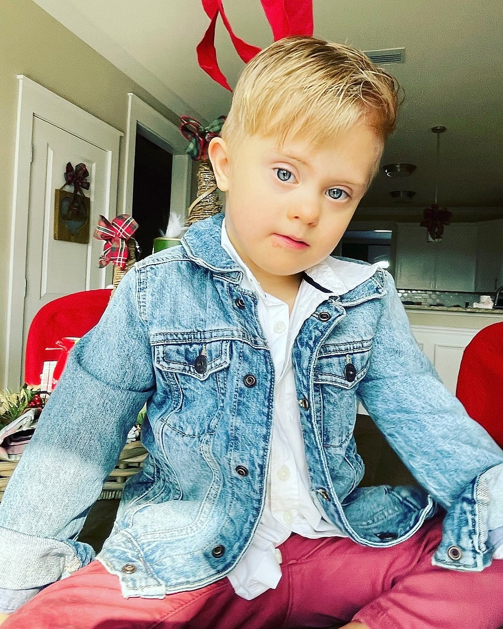 Young boy Hudson Hartman