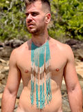 29-year-old king Victor is photographed exclusively for 'King for a Day' on the regal sands of Australia's stunning Whitsunday Islands.