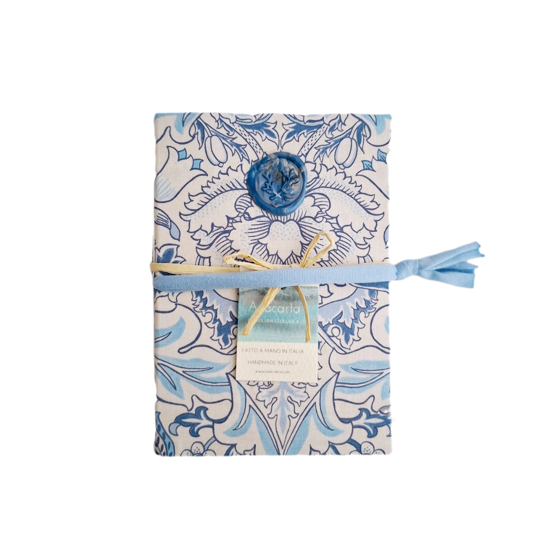 William Morris B, Taccuino fatto a mano in carta riciclata