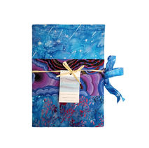 Quaderni artigianali 15x21 cm cuciti a mano in carta riciclata, ad 1, 4 o 6 fascicoli.