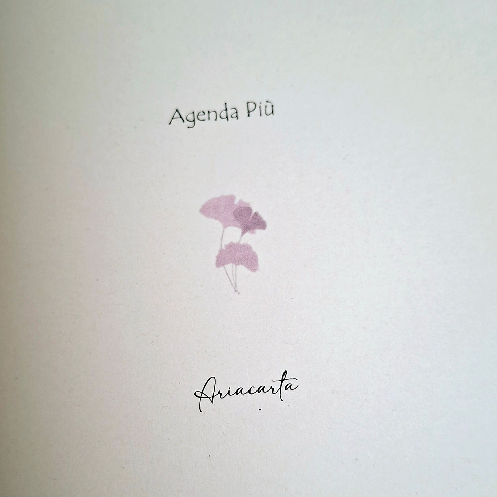 Thumbnail: Agenda Più, con schede per pianificazione mensile e benessere, Rosa, 15x21 cm,