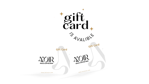 Noir Nails Gift card .