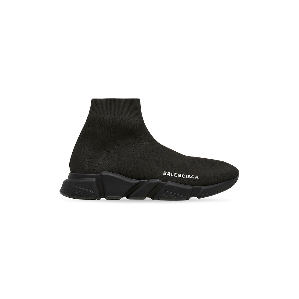 SNEAKER SPEED POUR HOMME EN NOIR
