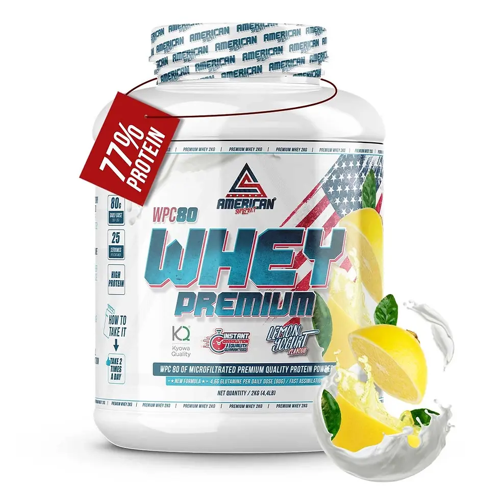 Miniature : Protéine de lactosérum premium WPC80 2 kg - Haute récupération protéique