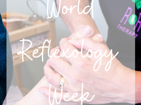 20th-26th September is World Reflexology Week