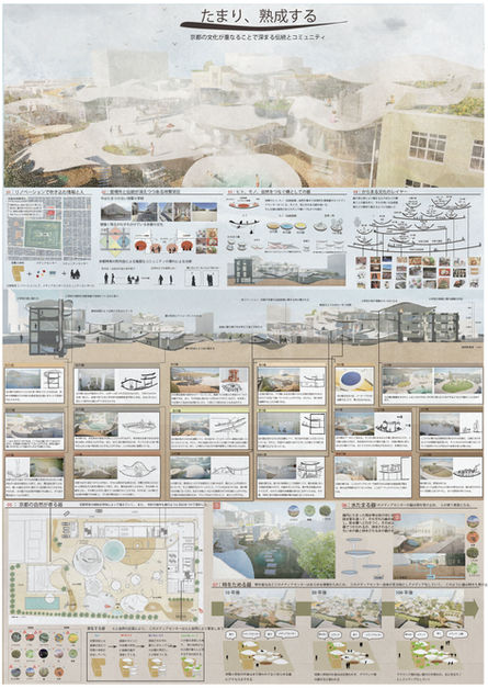 【AWARD】「未来の京都 建築デザインコンペ2025」で本研究室所属の学生が大賞を受賞しました
