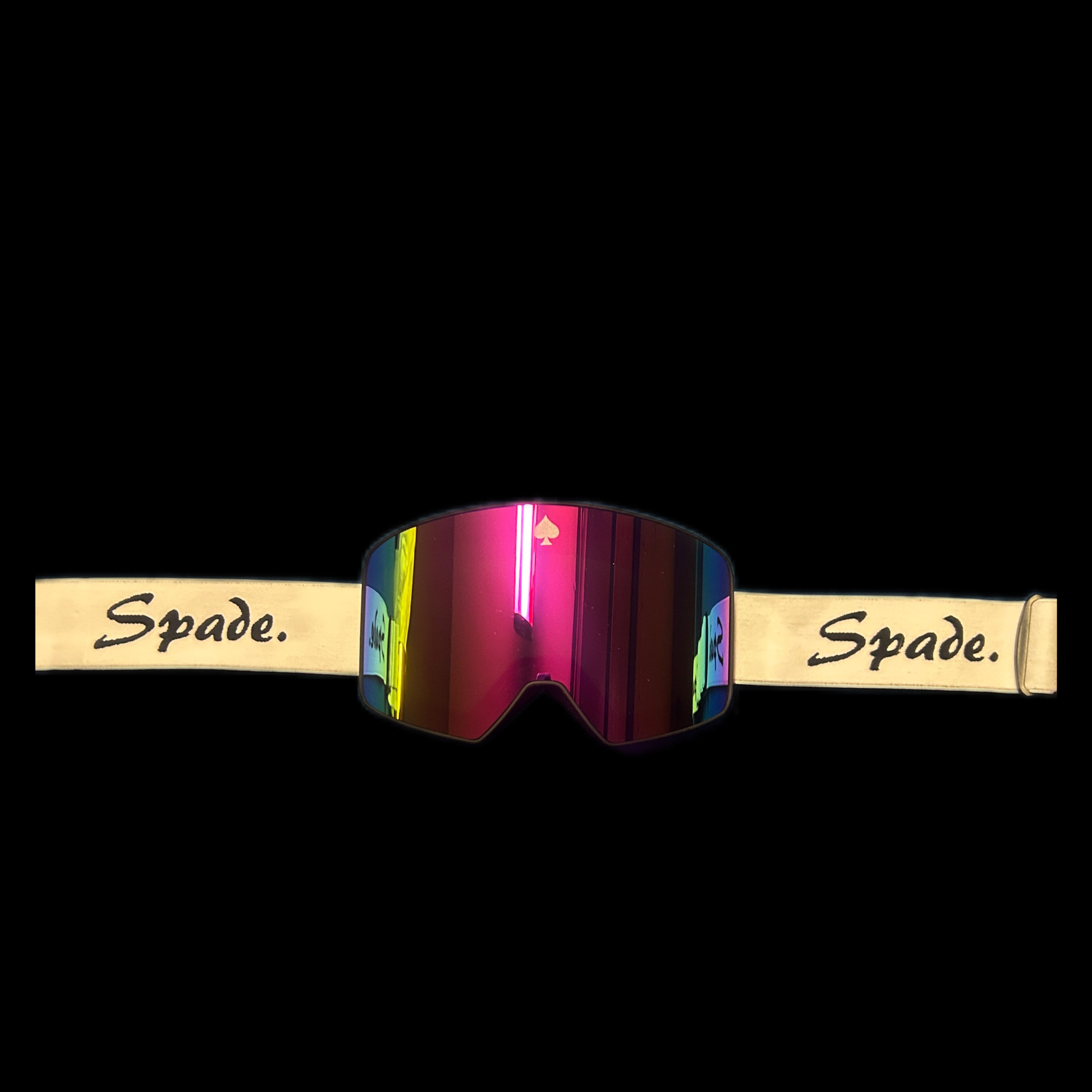 Spade Goggles White