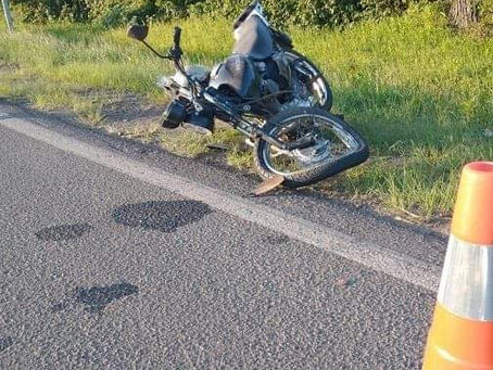 Motociclista fica gravemente ferido em acidente com caminhão emplacado em Crissiumal na BR-386