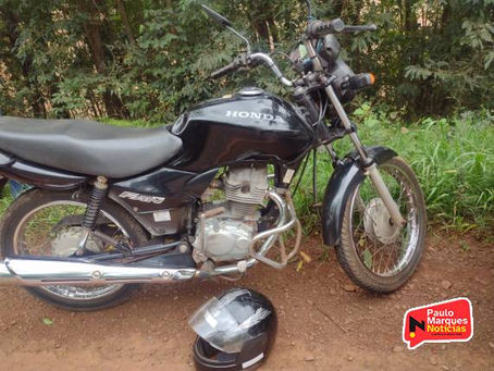 Motociclista fica ferido em acidente na RS-342 em Independência